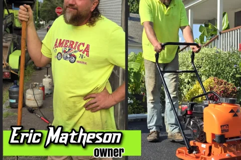 Eric Matheson owner Masterson Paving portrait blog