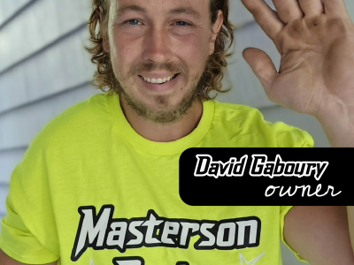 Masterson Paving asphalt driveway company owner David Gaboury blog portrait